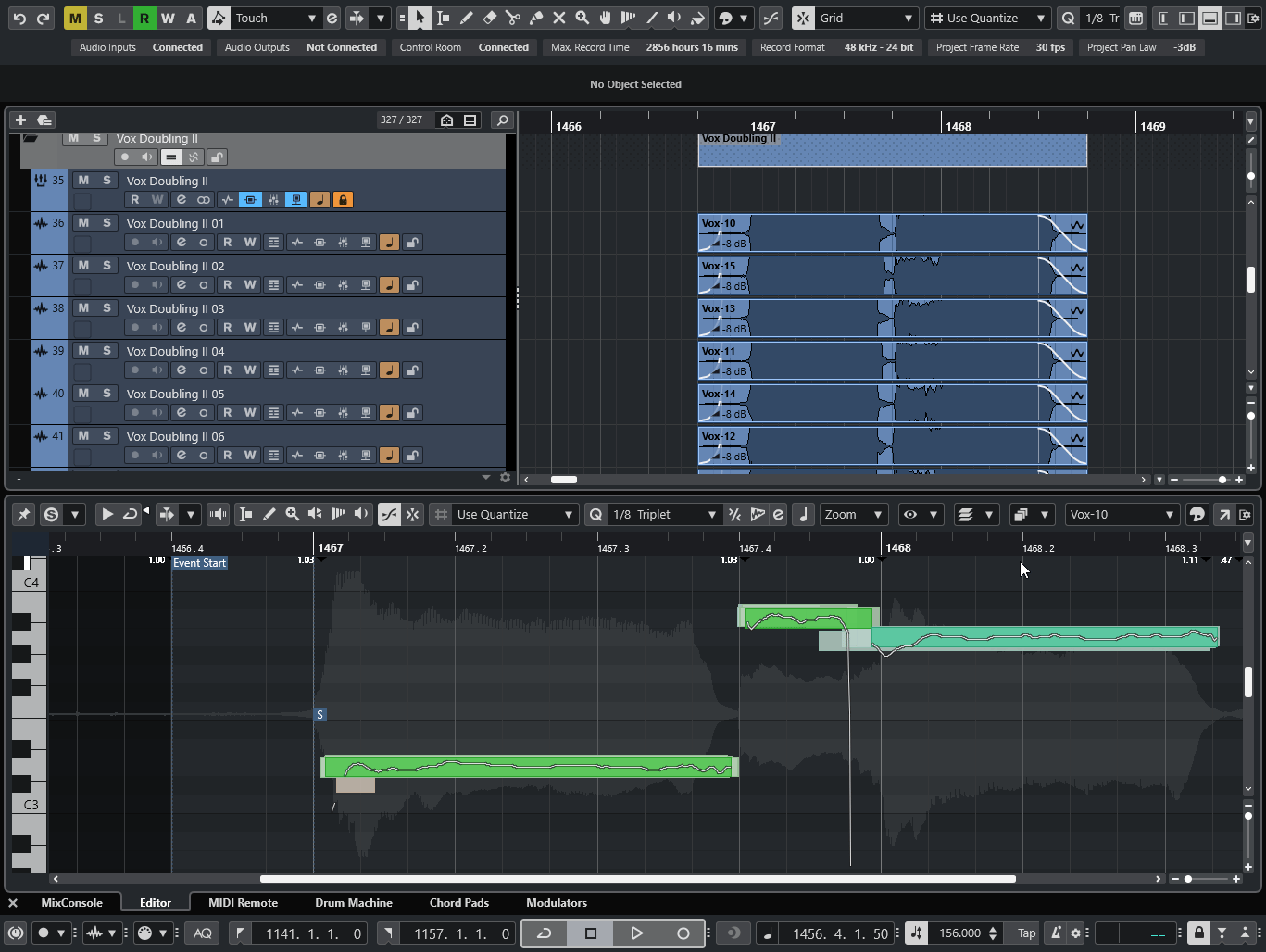 Switching samples under Cubase 12